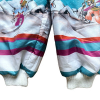 Combi pilote skieurs flocons bleue - 6 mois