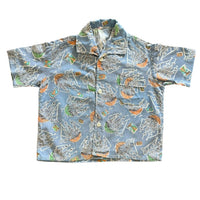 Chemisette bateaux bleue - 24 mois