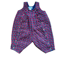 Combinaison molleton tartan - 6 mois