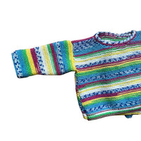 Brassière rayée multicolore - 3 mois