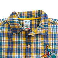 Chemisette carreaux Babar - 5 ans