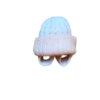 Bonnet rose clair liens - 1/2 ans