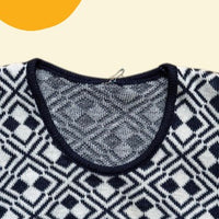 Gilet jacquard sans manches - 4/6 ans