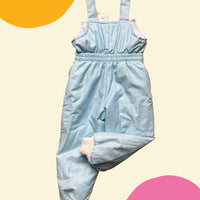 Salopette doublée bleu ciel - 24 mois