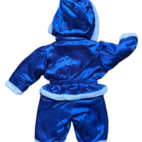 Combi pilote satinée broderies lapins - 3 mois