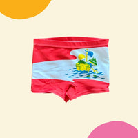 Boxer de bain pêche poisson rouge - 24 mois