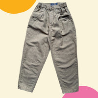 Pantalon carotte marron - 6 ans