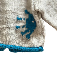 Brassière grise et bleue - 6 mois