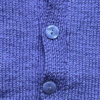 Gilet torsadé lila - 3 ans