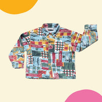 Chemise collages fish - 24 mois