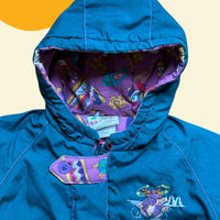 Veste bleu canard doublée - 12 mois