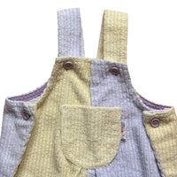 Salopette velours côtelé pastel - 3 mois