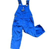 Salopette velours bleue - 3 ans