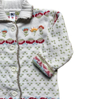 Gilet tricot jacquard épais - 24 mois