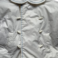 Manteau blanc rembouré - 18/24 mois