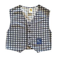 Gilet à carreaux léger - 5/6 ans