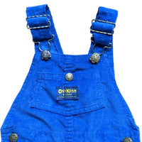 Salopette velours bleue - 3 ans