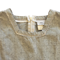 Robe mouchetée grise - 8 ans