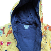Blouson nounours jaune - 12 mois