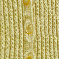 Gilet maille jaune - 3 ans