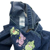 Salopette souris verte - 6 mois