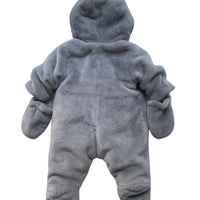Combi pilote polaire grise - 0 mois