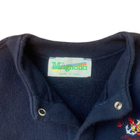 Gilet molleton marine - 12 mois