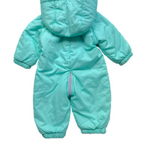 Combi pilote ours skieurs pastel - 6 mois