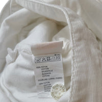 Ensemble salopette + t-shirt blanc - 12 mois