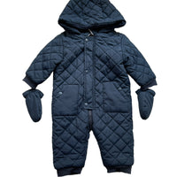 Combi pilote matelassée marine - 6 mois