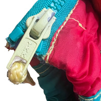 Salopette de ski turquoise - 5/6 ans