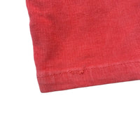 Jean droit velours rose - 12 mois