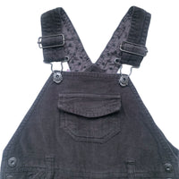 Salopette velours gris - 24 mois