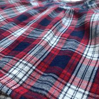 Blouse à carreaux brodée - 6 mois