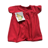 Robe rouge - 6/9 mois