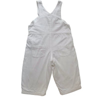 Ensemble salopette + t-shirt blanc - 12 mois