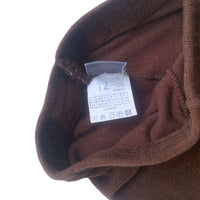 Legging velours marron - 12 mois