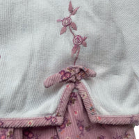 Combinaison 2 en 1 fleurie - 6 mois