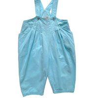 Combinaison coton turquoise - 6 mois