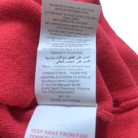 Gilet rouge brodé - 6 mois