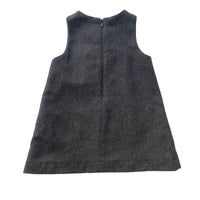 Robe droite avec laine grise - 12 mois