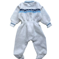 Combinaison tricot ski - 0 mois