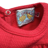 Robe rouge - 6/9 mois