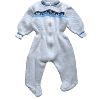 Combinaison tricot ski - 0 mois