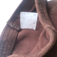 Legging velours marron - 12 mois