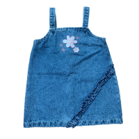 Robe en jean brodée - 12 mois