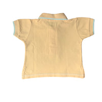 Polo manches courtes jaune - 6 mois