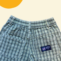 Short toile vert - 4/5 ans