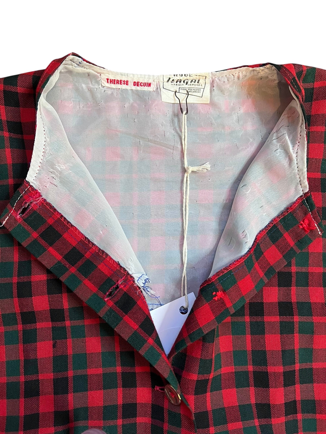 Robe tartan années 60/70 - 6 ans