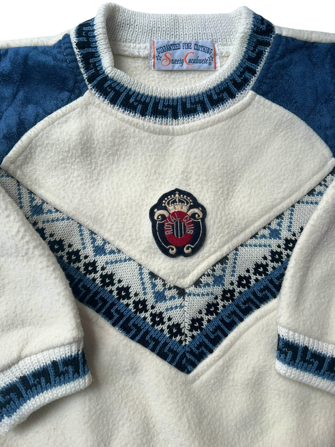 Sweat polaire plastron - 4 ans